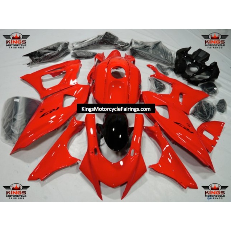 Yamaha R7 Fairings (2021-2024) Red No Seat Cowl No Bolt Kit No Tank