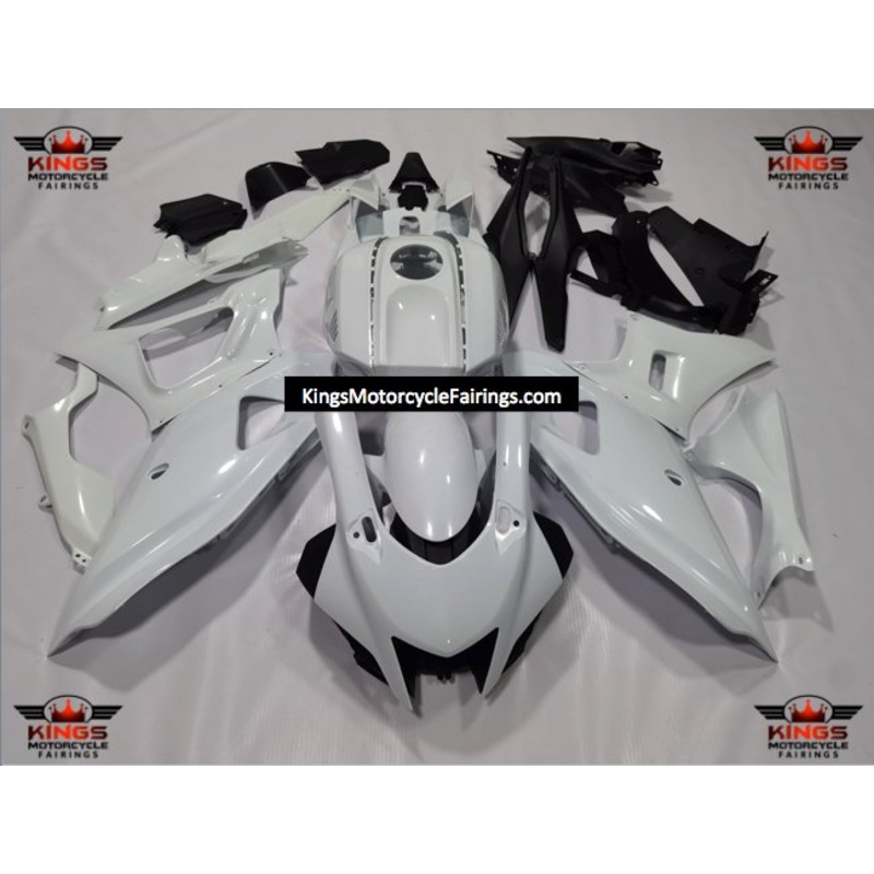 Yamaha R7 Fairings (2021-2024) White No Seat Cowl No Bolt Kit No Tank