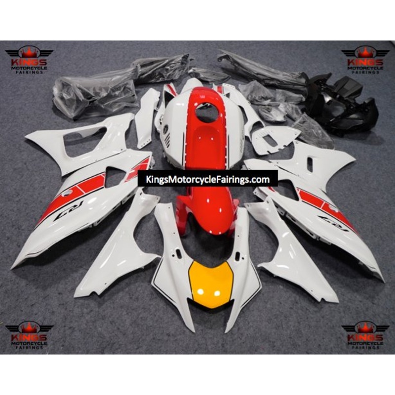 Yamaha R7 Fairings (2021-2024) White, Red, Yellow No Seat Cowl No Bolt Kit No Tank