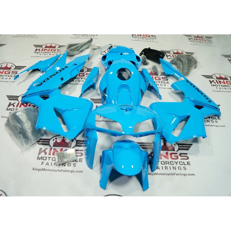 Honda CBR600RR (2005-2006) Baby Blue Fairings No Seat Cowl No Bolt Kit No Tank