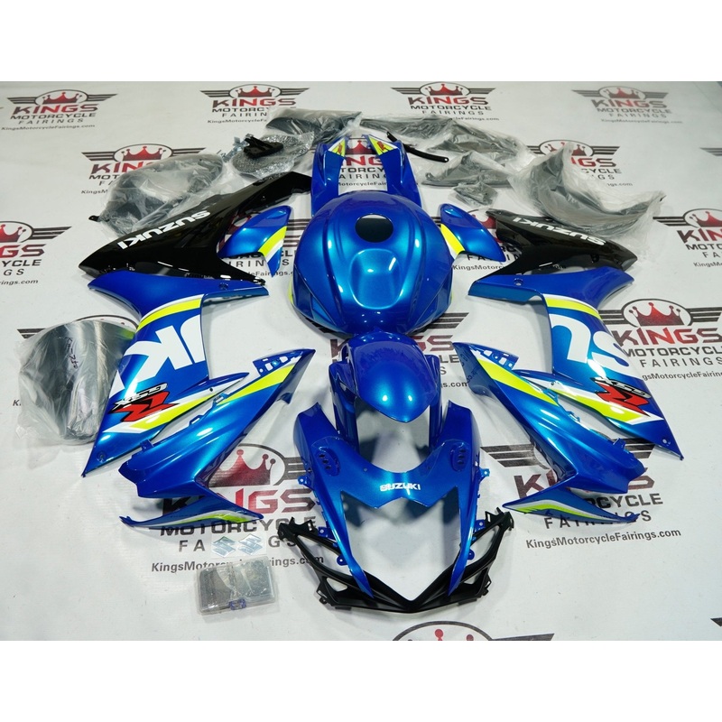 Suzuki GSXR750 (2011-2024) Blue, White, Black, Green Fairings No Seat Cowl No Bolt Kit No Tank