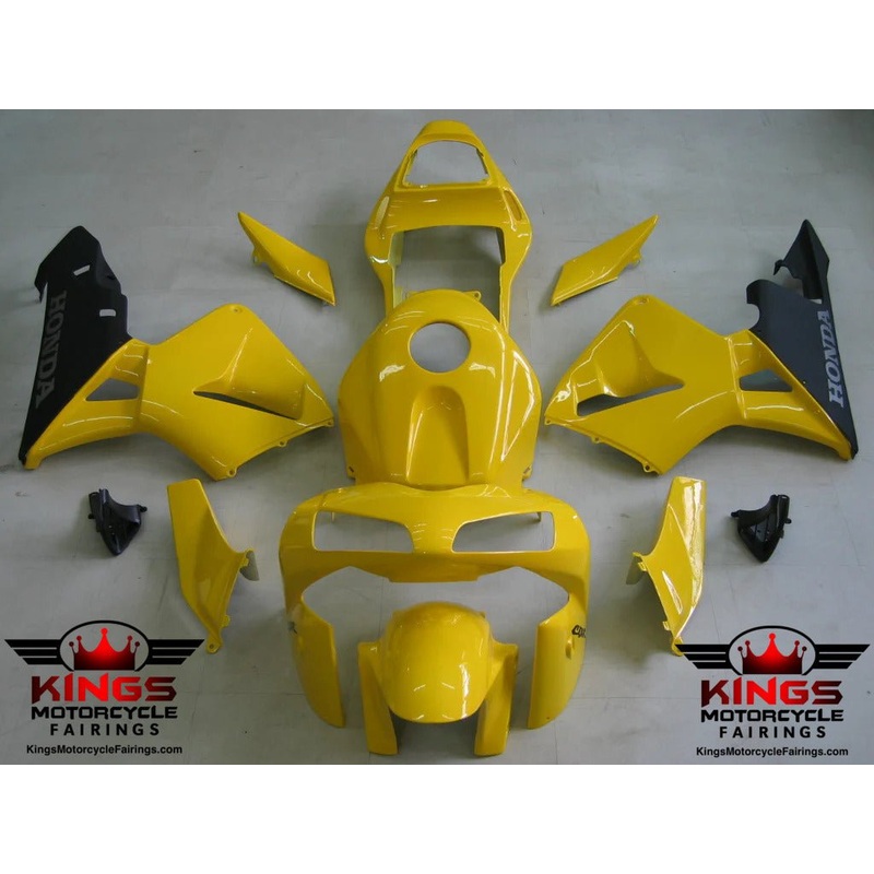 Honda CBR600RR (2003-2004) Yellow Fairings No Seat Cowl No Bolt Kit No Tank