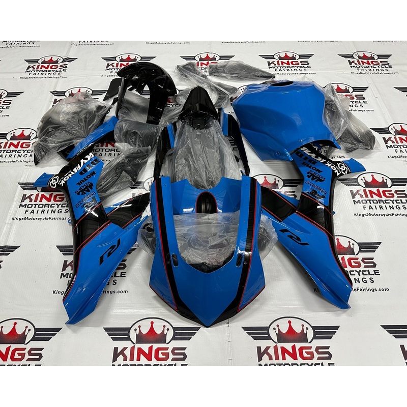 Yamaha YZF-R1 (2015-2019) Blue, Black, Red, White Fairings No Seat Cowl No Bolt Kit No Tank