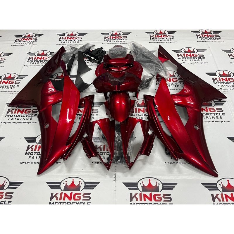 Yamaha YZF-R6 (2008-2016) Candy Apple Red Fairings No Seat Cowl No Bolt Kit No Tank