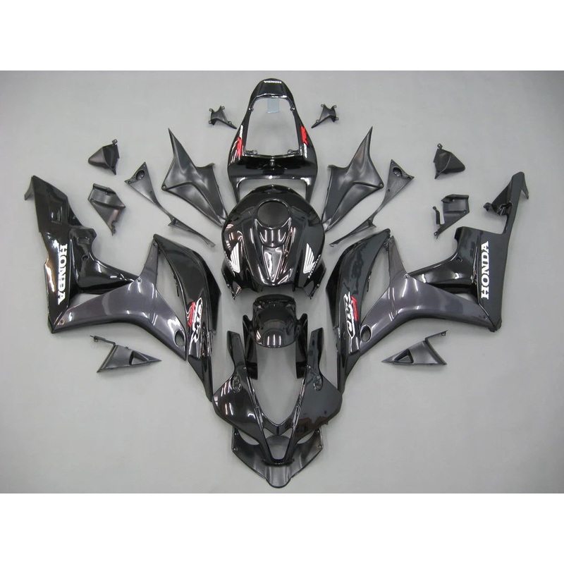 Honda CBR600RR (2007-2008) Black, Gray, Red, White Fairings No Seat Cowl No Bolt Kit No Tank