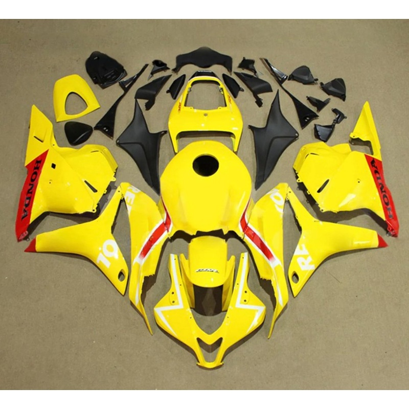 Honda CBR600RR (2009-2012) Yellow, Red, White, Repsol Fairings No Seat Cowl No Bolt Kit No Tank