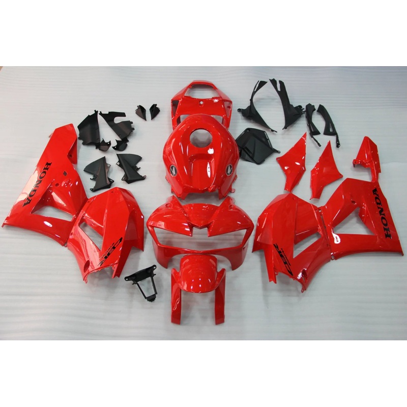 Honda CBR600RR (2013-2023) Red, Black Fairings No Seat Cowl No Bolt Kit No Tank