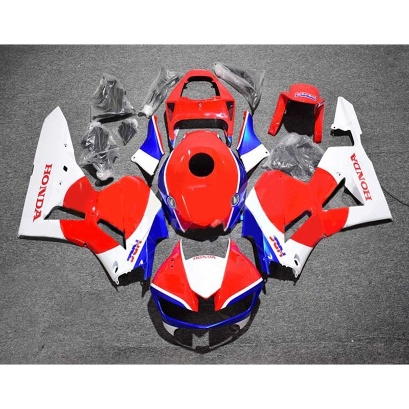 Honda CBR600RR (2013-2023) Red, White, Blue HRC Fairings No Seat Cowl No Bolt Kit No Tank
