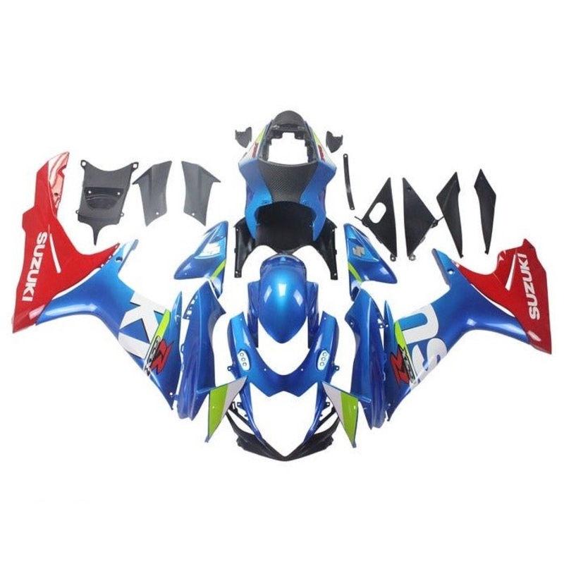 Suzuki GSXR750 (2011-2024) Blue, Red, White, Neon Fairings No Seat Cowl No Bolt Kit No Tank
