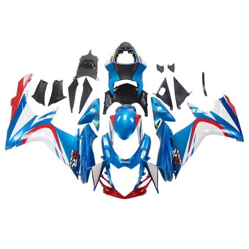 Suzuki GSXR750 (2011-2024) Blue, White, Red, Yellow Fairings No Seat Cowl No Bolt Kit No Tank