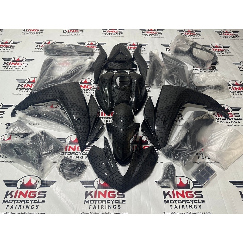 Yamaha R3 (2015-2018) Honeycomb Carbon Fiber Fairings No Seat Cowl No Bolt Kit No Tank Cover