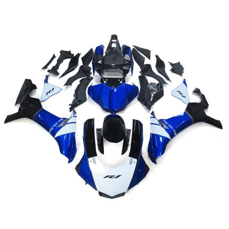 Yamaha YZF-R1 (2020-2025) Blue, Black, White Fairings No Seat Cowl No Bolt Kit No Tank