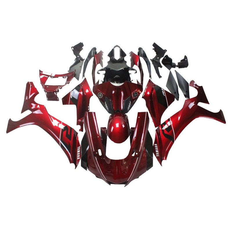 Yamaha YZF-R1 (2020-2025) Candy Red, Black, White Fairings No Seat Cowl No Bolt Kit No Tank