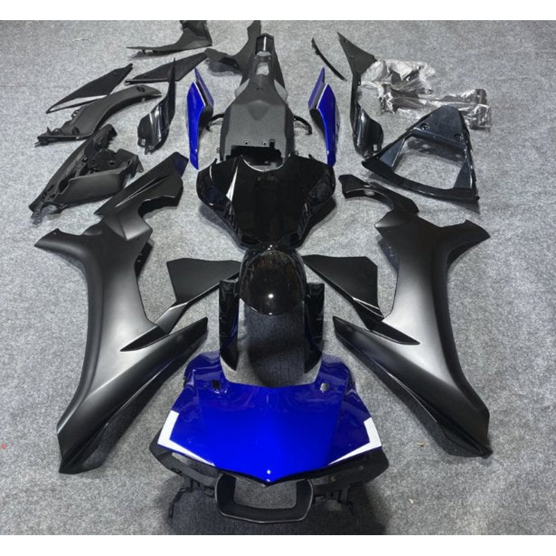 Yamaha YZF-R1 (2020-2025) Matte Black, Blue, Black, White Fairings No Seat Cowl No Bolt Kit No Tank