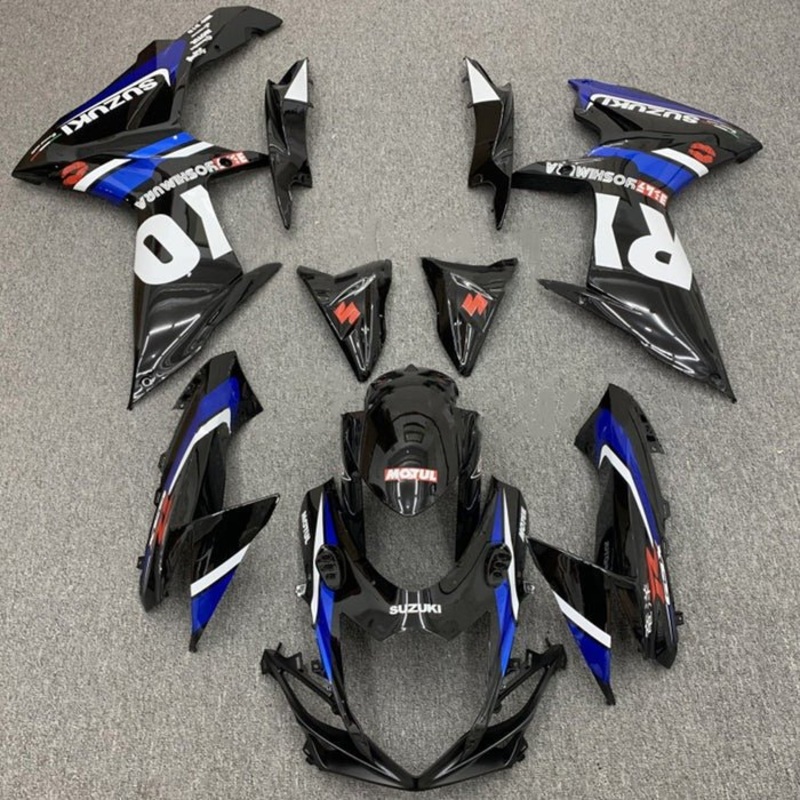 Suzuki GSXR750 (2011-2024) Black, Blue, White, Red Fairings No Seat Cowl No Bolt Kit No Tank