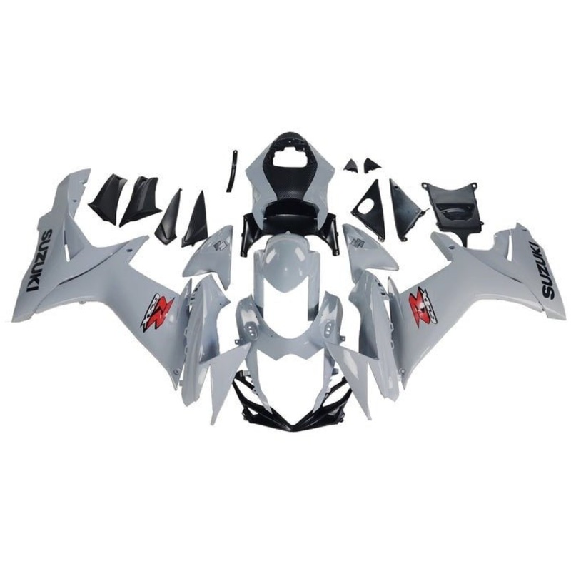 Suzuki GSXR750 (2011-2024) Gray Fairings No Seat Cowl No Bolt Kit No Tank