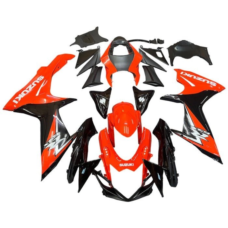 Suzuki GSXR750 (2011-2024) Red, Black, Gray, White Fairings No Seat Cowl No Bolt Kit No Tank