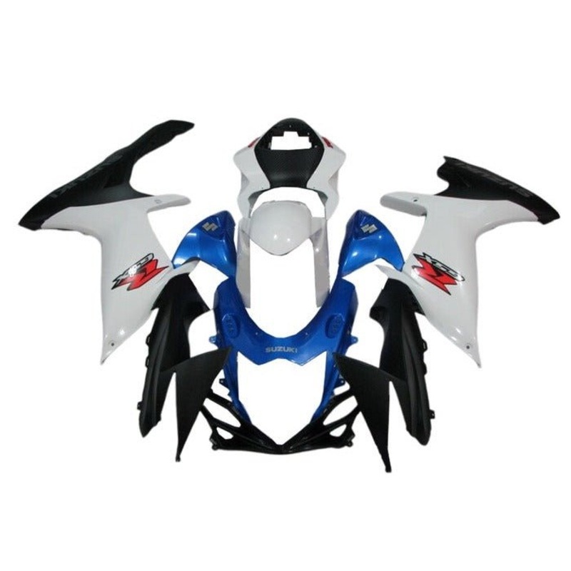 Suzuki GSXR750 (2011-2024) White, Blue, Matte Black Fairings No Seat Cowl No Bolt Kit No Tank