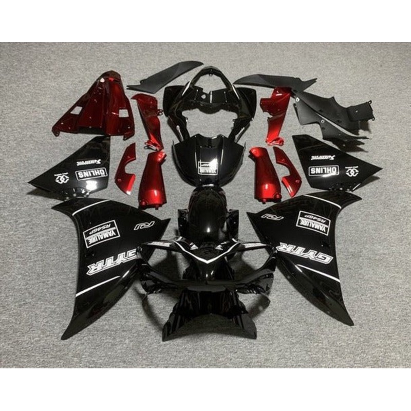 Yamaha YZF-R1 (2009-2011) Black, Candy Red, White GYTR Fairings No Seat Cowl No Bolt Kit No Tank