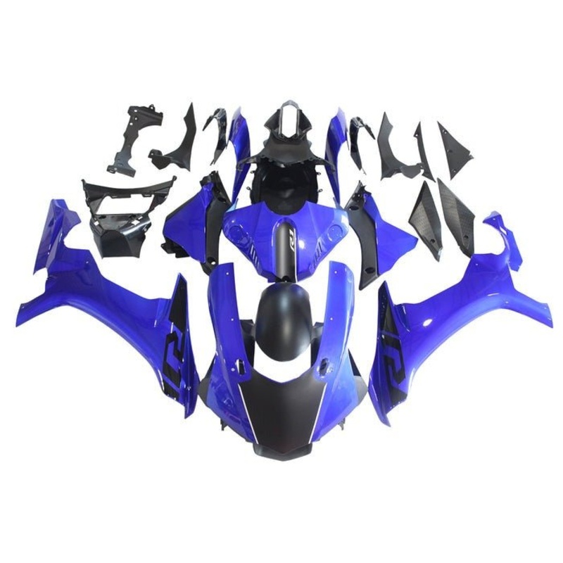 Yamaha YZF-R1 (2015-2019) Blue, Black, Matte Black Fairings No Seat Cowl No Bolt Kit No Tank