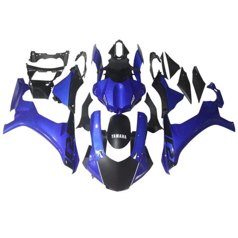 Yamaha YZF-R1 (2015-2019) Blue, Black, Matte Black, White Fairings No Seat Cowl No Bolt Kit No Tank