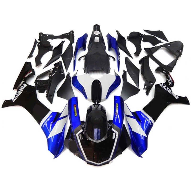Yamaha YZF-R1 (2015-2019) Blue, Black, White, Pirelli Fairings No Seat Cowl No Bolt Kit No Tank