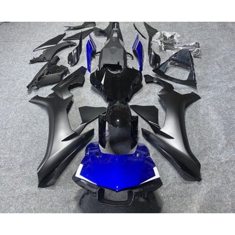 Yamaha YZF-R1 (2015-2019) Matte Black, Blue, Black, White Fairings No Seat Cowl No Bolt Kit No Tank