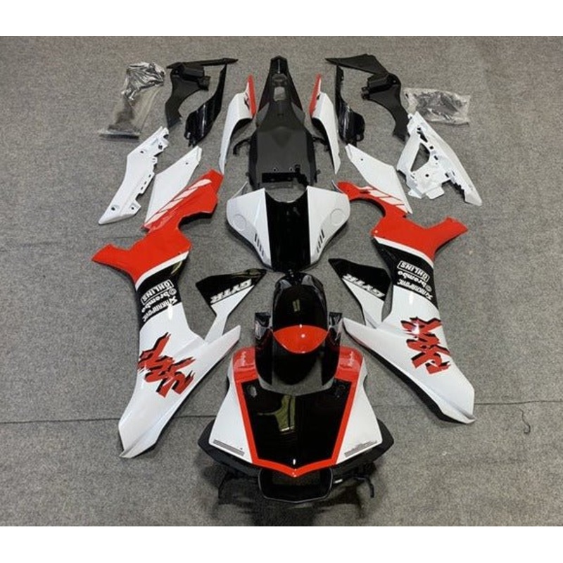 Yamaha YZF-R1 (2015-2019) White, Red, Black GYTR Fairings No Seat Cowl No Bolt Kit No Tank