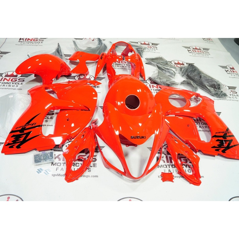 Suzuki GSX1300R Hayabusa (2008-2020) Red Fairings No Seat Cowl No Bolt Kit No Tank