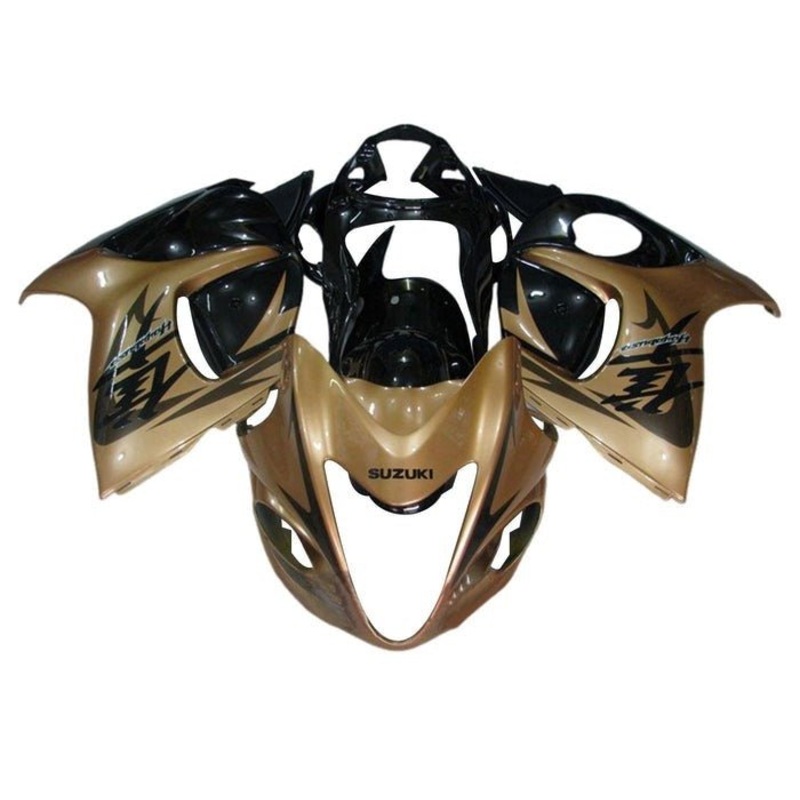 Suzuki GSX1300R Hayabusa (2008-2020) Tan Sand, Black Fairings No Seat Cowl No Bolt Kit No Tank