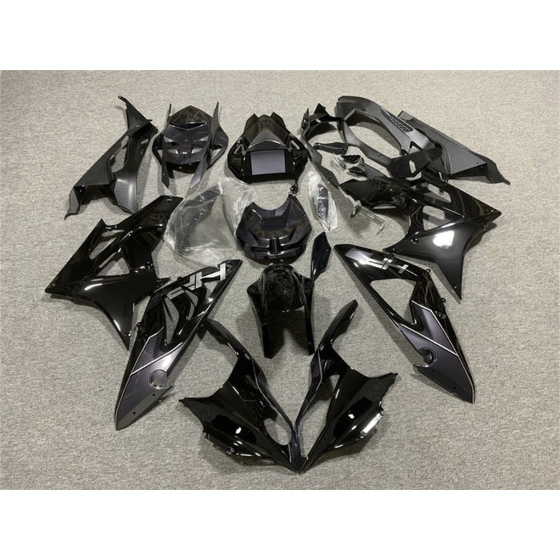 BMW S1000RR (2009-2014) Black, Gray HP Fairings No Seat Cowl No Bolt Kit No Tank