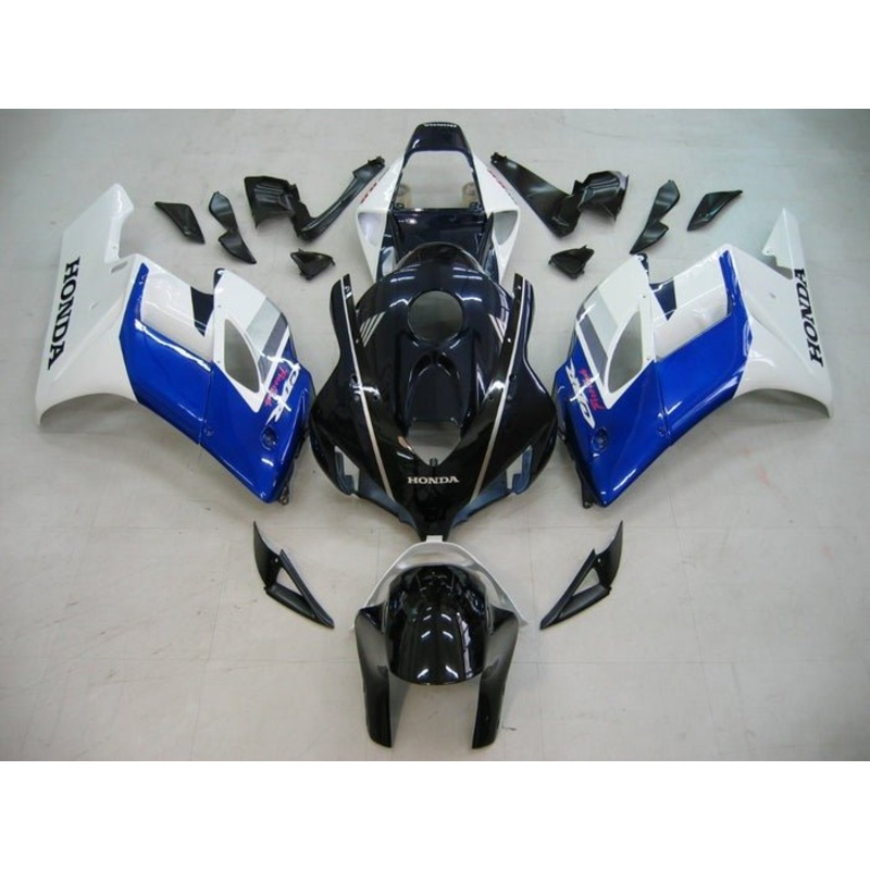 Honda CBR1000RR (2004-2005) Dark Blue, White, Blue Fairings No Seat Cowl No Bolt Kit No Tank