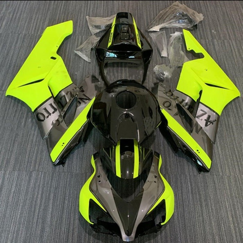 Honda CBR1000RR (2004-2005) Neon Yellow, Gray, Black Fairings No Seat Cowl No Bolt Kit No Tank