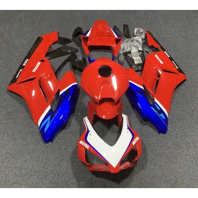 Honda CBR1000RR (2004-2005) Red, Blue, White Motul Fairings No Seat Cowl No Bolt Kit No Tank
