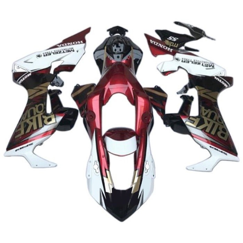 Honda CBR1000RR (2017-2025) White, Candy Red, Black, Gold Fairings No Seat Cowl No Bolt Kit No Tank