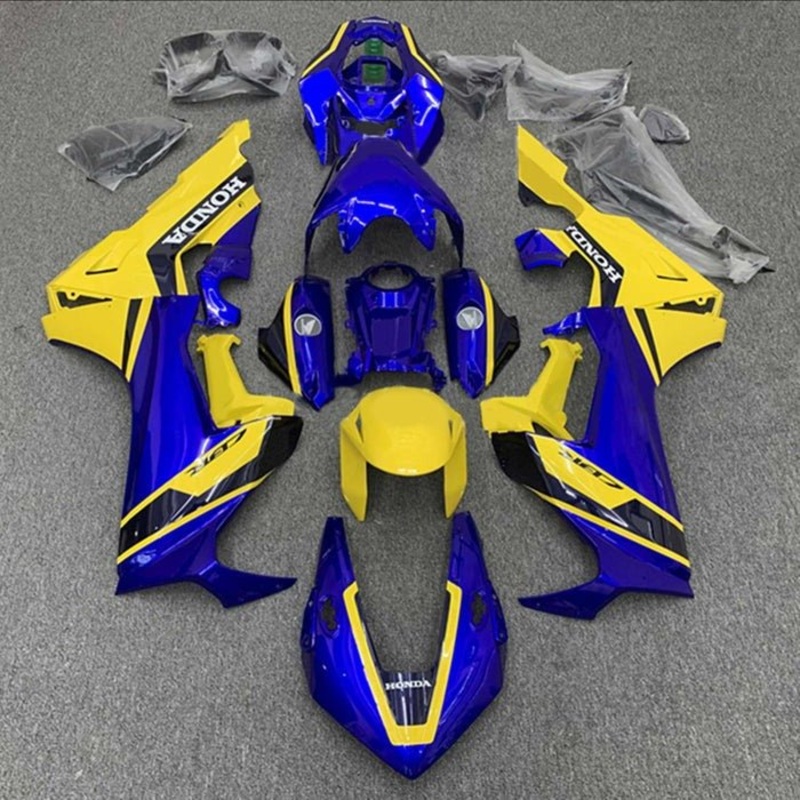 Honda CBR1000RR (2017-2025) Yellow, Blue, Black Fairings No Seat Cowl No Bolt Kit No Tank