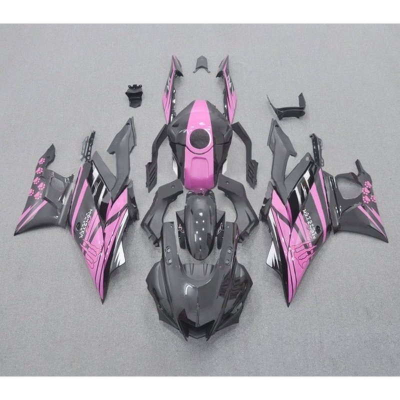 Yamaha R3 (2019-2021) Black, Pink, Monster Fairings No Seat Cowl No Bolt Kit No Tank Cover