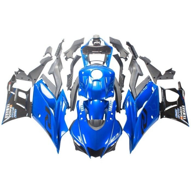 Yamaha R3 (2019-2021) Blue, Black, White Fairings No Seat Cowl No Bolt Kit No Tank Cover