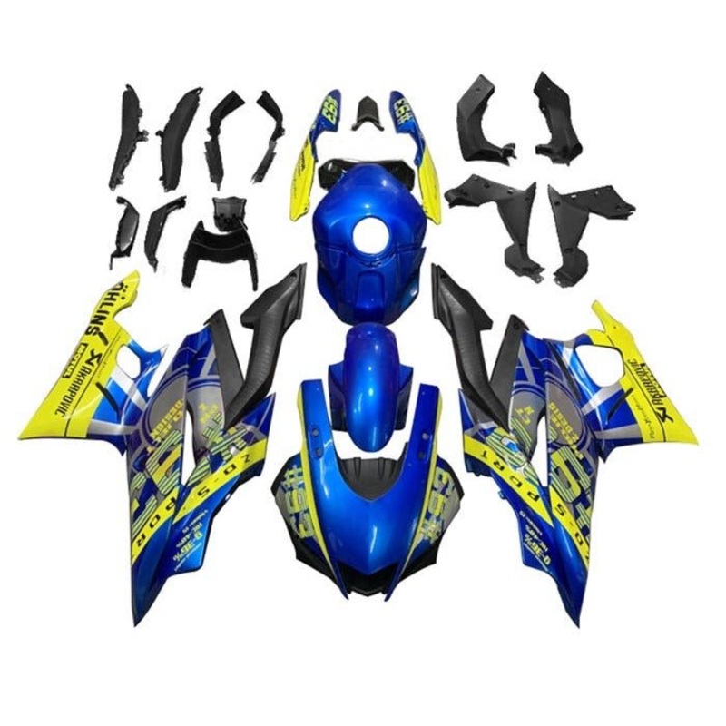 Yamaha R3 (2019-2021) Blue, Yellow Fairings No Seat Cowl No Bolt Kit No Tank Cover
