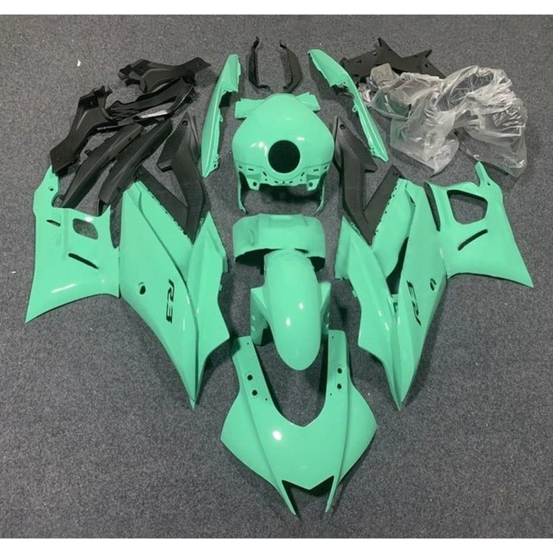 Yamaha R3 (2019-2021) Green Seafoam Fairings No Seat Cowl No Bolt Kit No Tank Cover