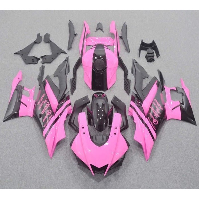 Yamaha R3 (2019-2021) Pink, Black Fairings No Seat Cowl No Bolt Kit No Tank Cover