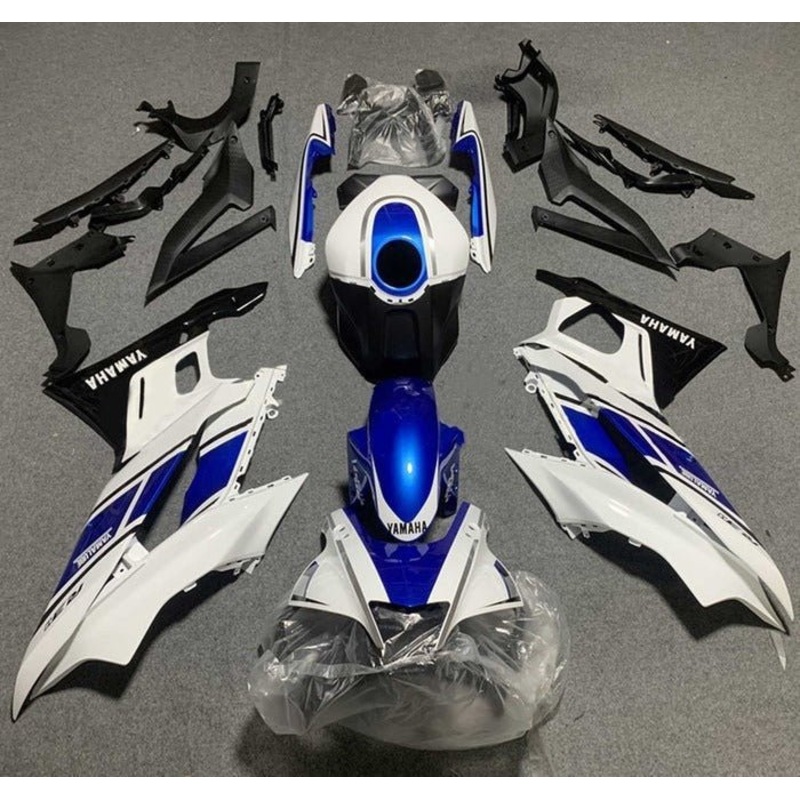Yamaha R3 (2019-2021) White, Black, Blue Fairings No Seat Cowl No Bolt Kit No Tank Cover