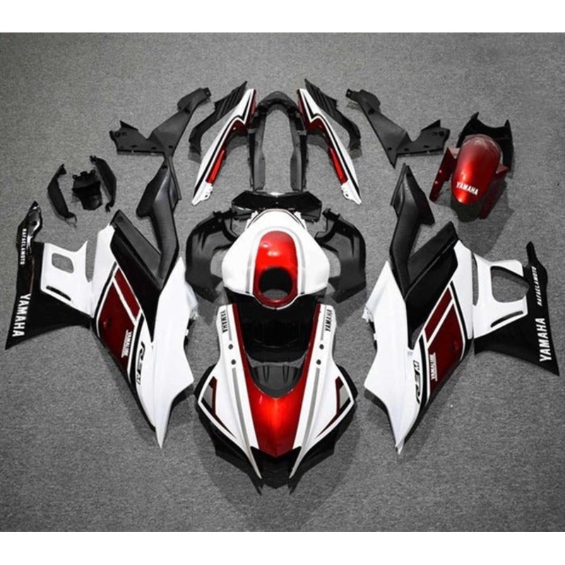 Yamaha R3 (2019-2021) White, Candy Red, Black Fairings No Seat Cowl No Bolt Kit No Tank Cover