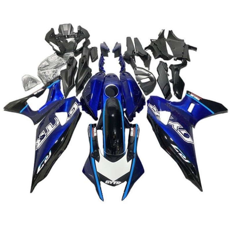Yamaha R7 Fairings (2021-2024) Blue, Black, Light Blue No Seat Cowl No Bolt Kit No Tank