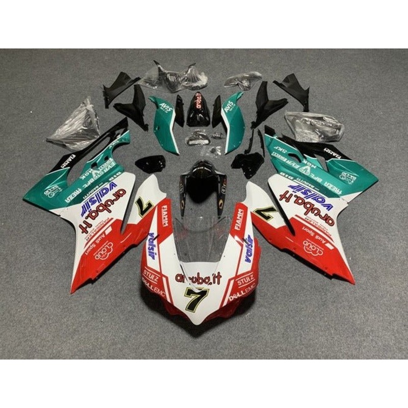 Ducati 1199 (2011-2014) Red, White, Green, Valsir Fairings No Tank No Seat Cowl No Bolt Kit