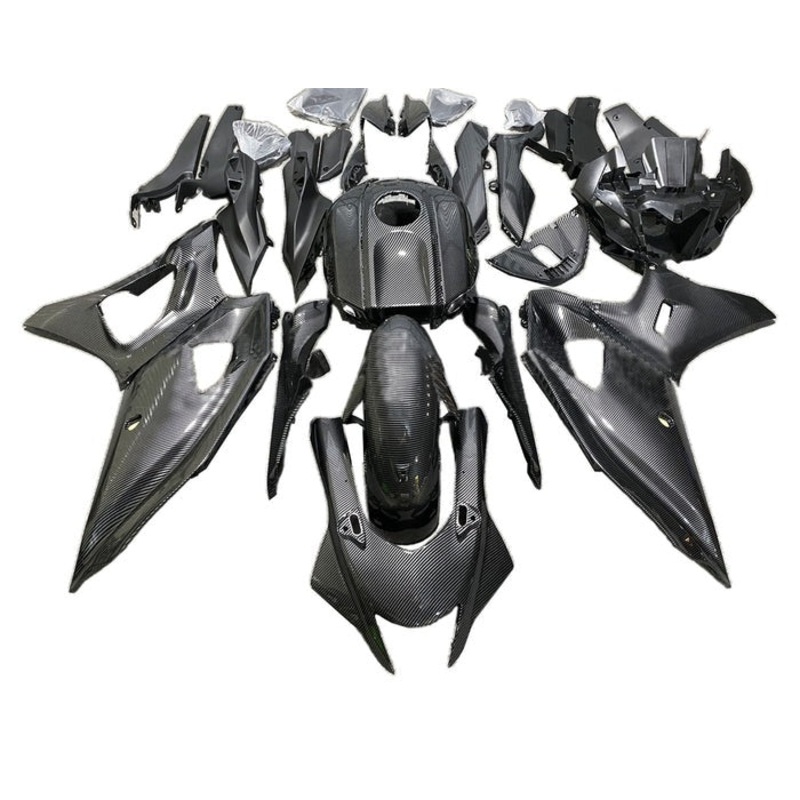 Yamaha R7 Fairings (2021-2024) Faux Carbon Fiber No Seat Cowl No Bolt Kit No Tank