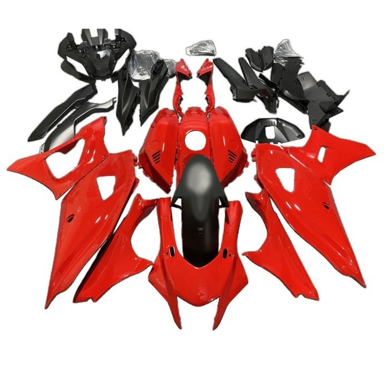 Yamaha R7 Fairings (2021-2024) Red, Matte Black No Seat Cowl No Bolt Kit No Tank