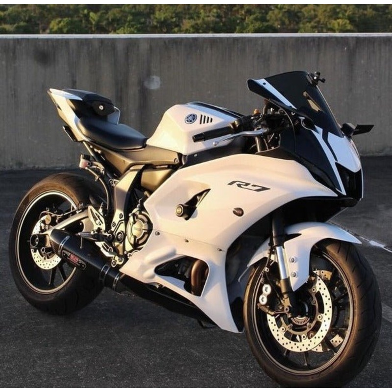 Yamaha R7 Fairings (2021-2024) White, Black No Seat Cowl No Bolt Kit No Tank