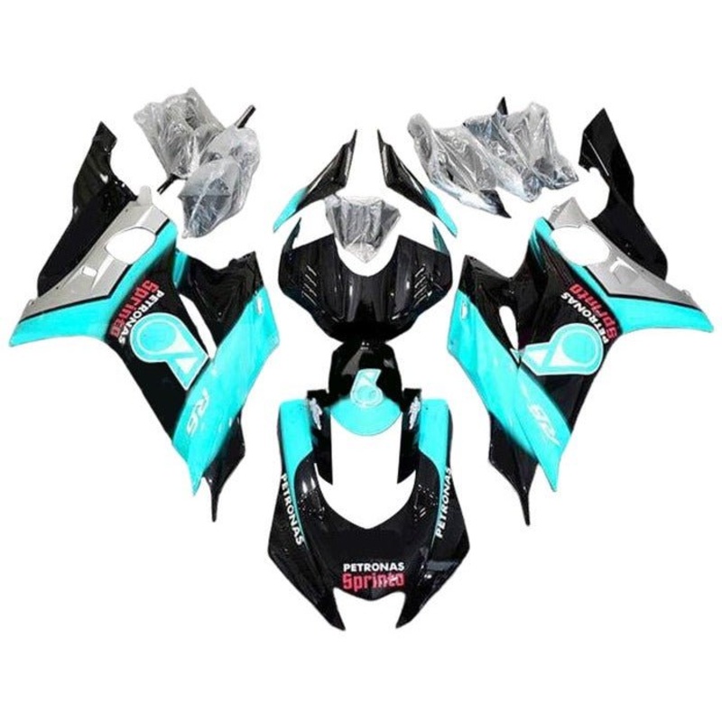 YAMAHA YZF-R6 (2017-2022) Black, Blue Turquoise, Petronas Fairings No Seat Cowl No Bolt Kit No Tank