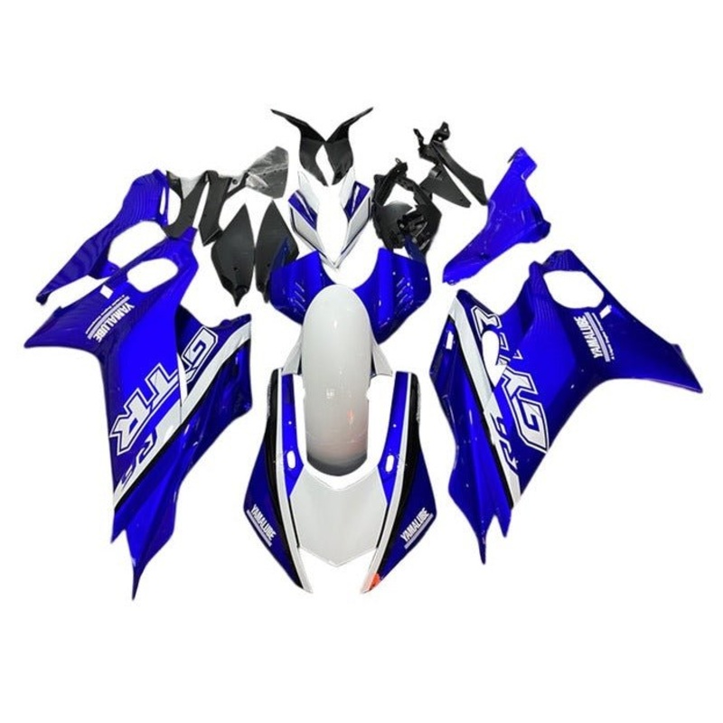 YAMAHA YZF-R6 (2017-2022) Blue, White GYTR Fairings No Seat Cowl No Bolt Kit No Tank
